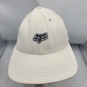 Fox Riders Large White Hat Cap Motorcycles Motocross Casual Going Out